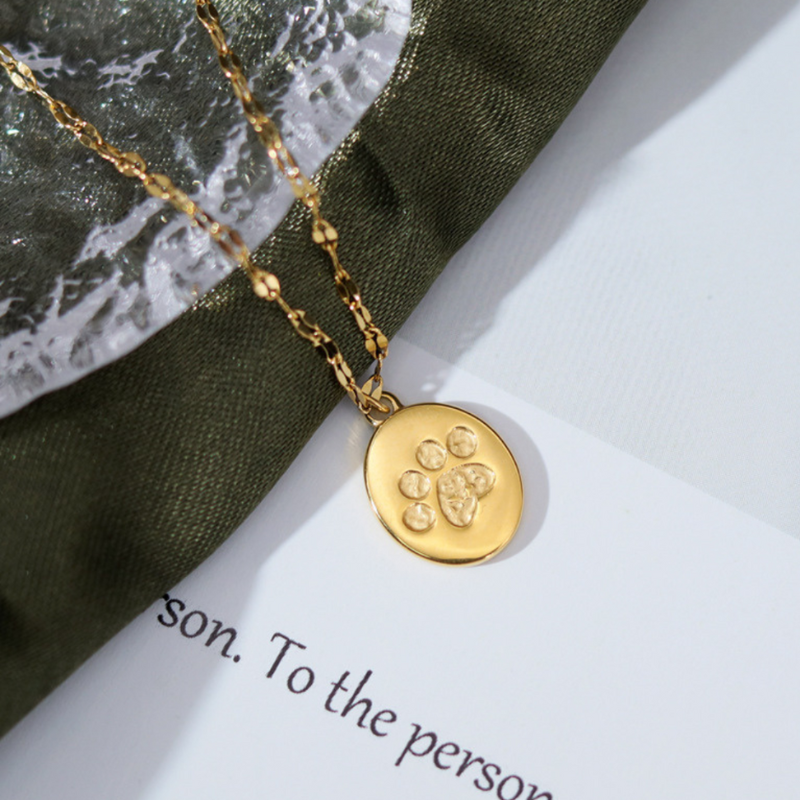 OFERTA 2x1 | Colgante Huella de Oro + Pendientes de REGALO!