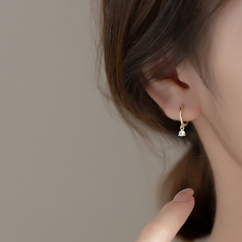 Pendientes de Oro 18K | Circonia Cúbica