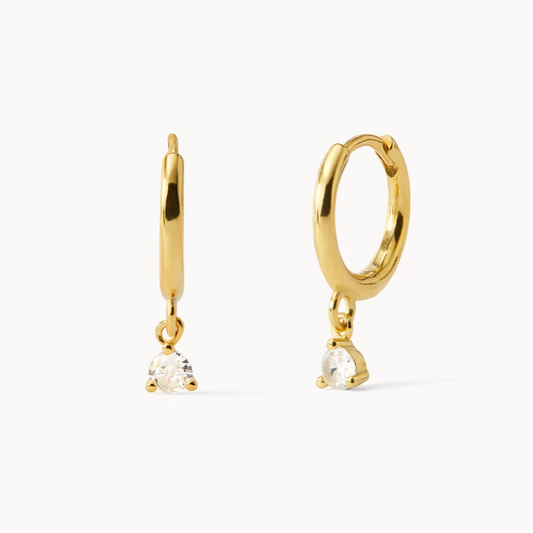 Pendientes de Oro 18K | Circonia Cúbica