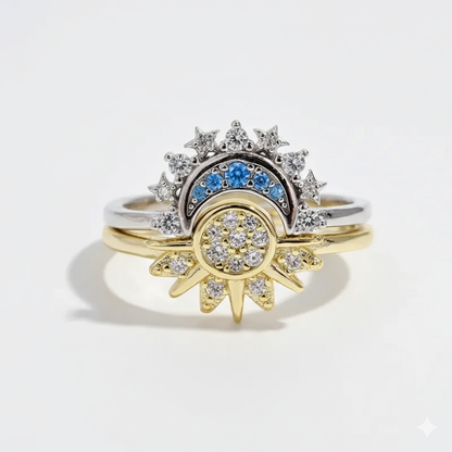OFERTA 2x1 | Anillo de Vínculo Sol y Luna
